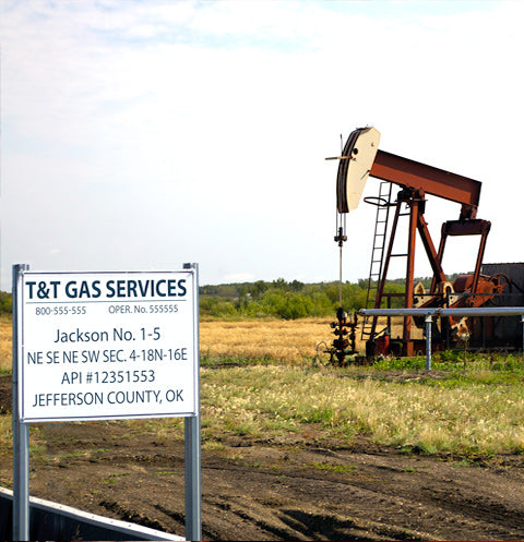Oil and Gas Signs