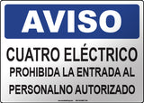 Notice: Oxygen No Smoking No Open Flames Spanish Sign