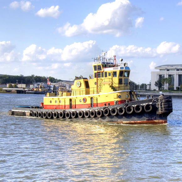 tug boat on the water