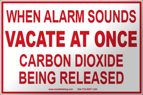 Carbon Dioxide System: When Alarm Sounds Vacate at Once 4