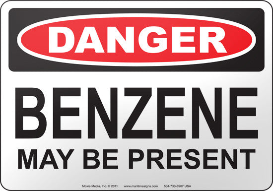 Danger: Benzene May Be Present