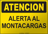 Caution: Watch for Forklifts Spanish Sign