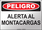 Danger: Watch for Forklifts Spanish Sign