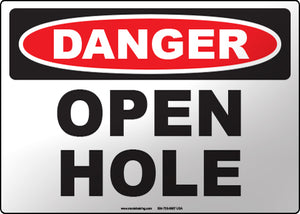 Danger: Open Hole