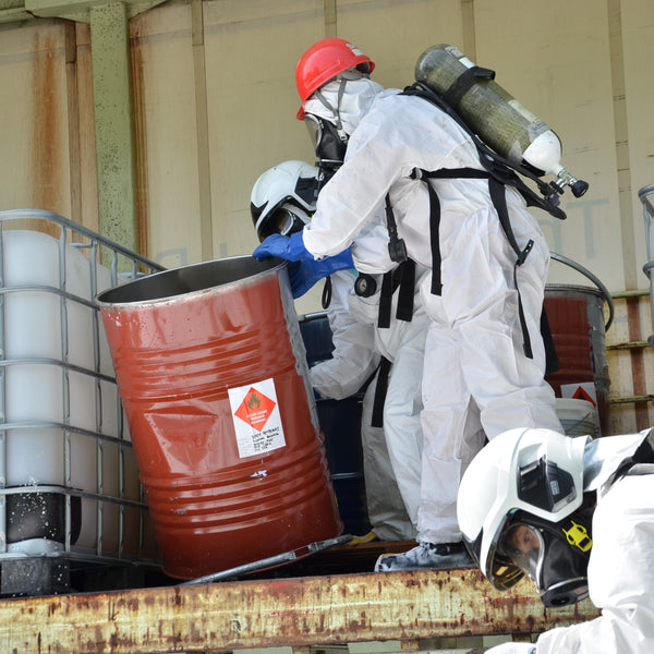 ボール HAZMAT Zytron® 500 Z5H582-OR Hazmat Level A Suit Chemical-Resistant