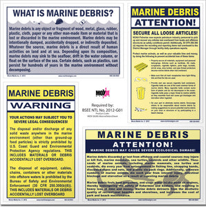 A Complete Marine Debris Signs Package