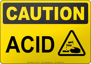 Caution: Acid