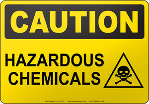 Caution: Hazardous Chemicals