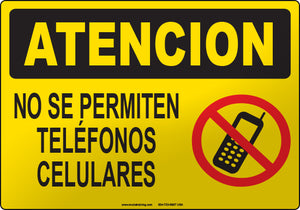 Caution: No Cellular Phones