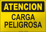 Caution: Dangerous Cargo Spanish Sign