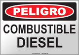 Danger: Diesel Fuel Spanish Sign