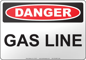 Danger: Gas Line