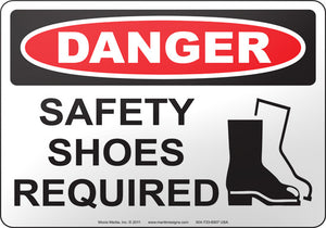Danger: Safety Shoes Required