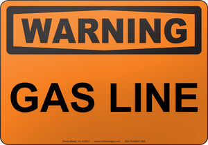 Warning: Gas Line
