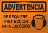 Warning: Hearing Protection Required