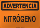 Warning: Nitrogen Spanish Sign
