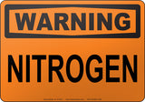 Warning: Nitrogen English Sign