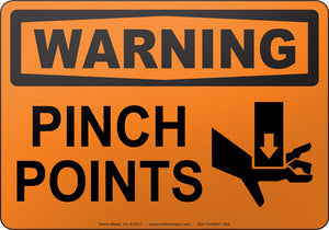 Warning: Pinch Points