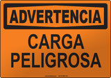 Warning: Dangerous Cargo Spanish Sign