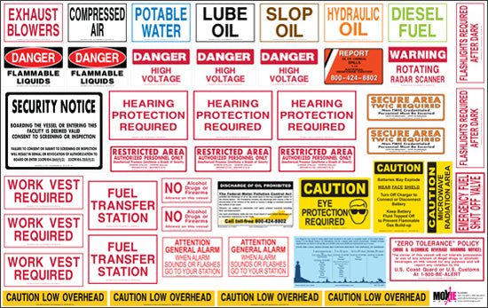 Maritime Signs – Moxie Training