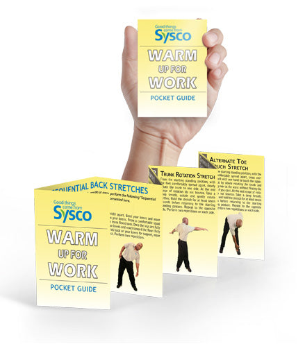 Sysco Warm Up for Work Pocket Guide