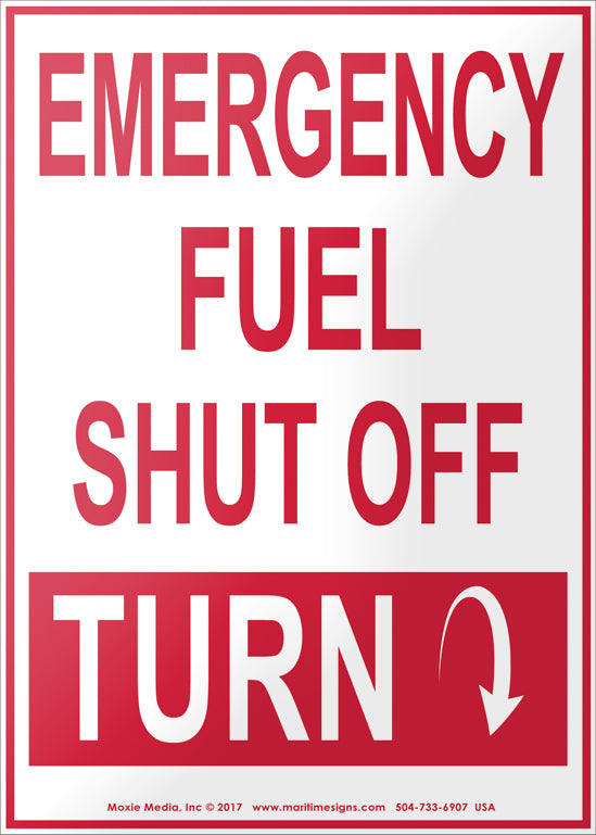Emergency Fuel Shut Off - Turn Down