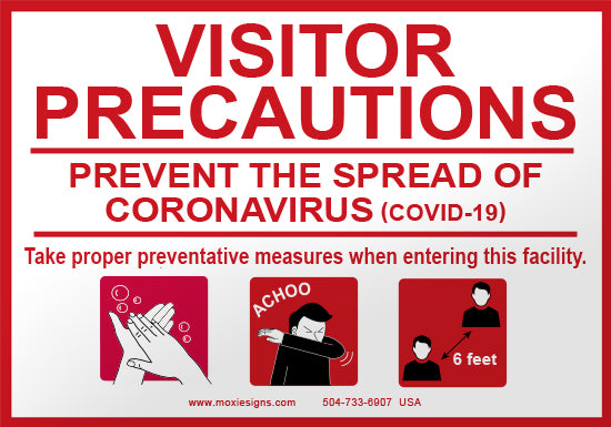 Hospital Precaution Signs 4.4 Precautions Used To Prevent The Spread