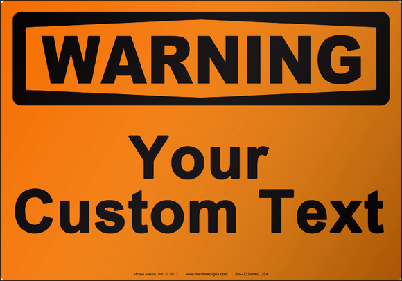 Warning: Custom