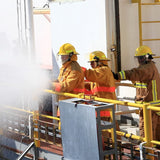 Maritime onboard fire drills for deckhand training
