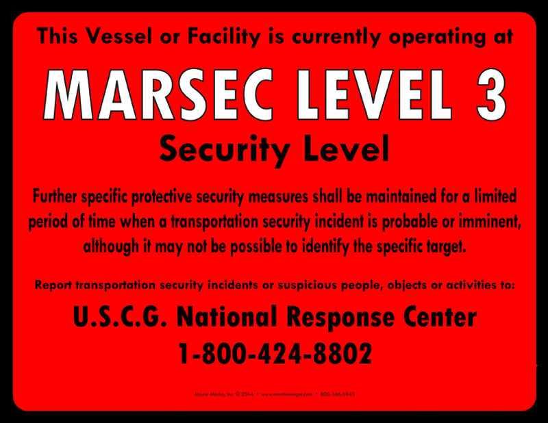 MTSA-MARSEC Level Complete Vessel/Facility Set – Moxie Training